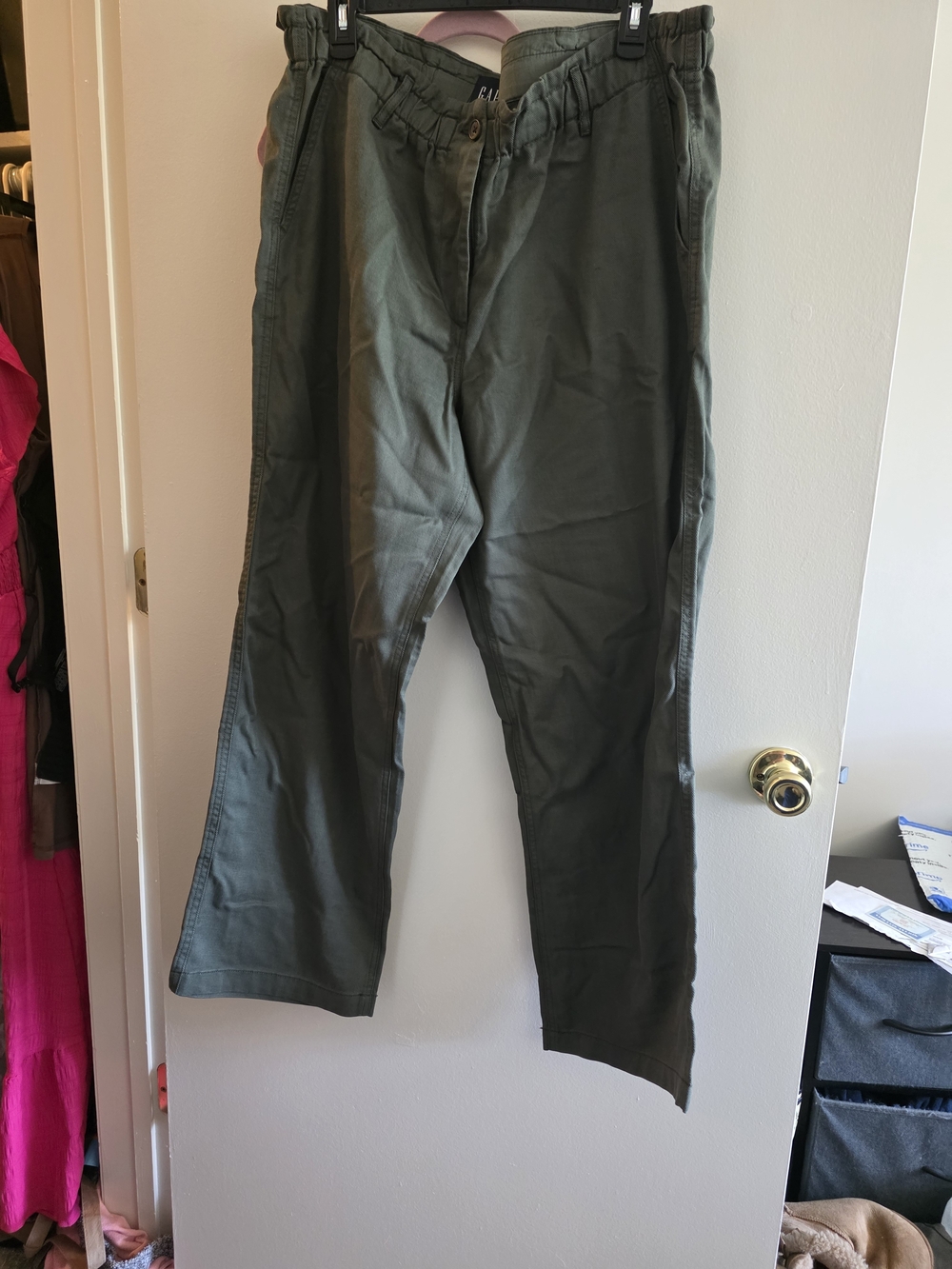 GAP Olive Green Women's  Chinos
